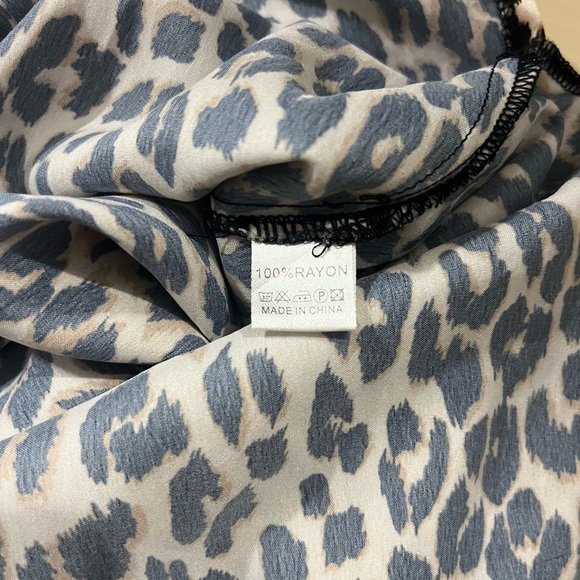 Two Arrows Leopard Print Midi Slip Dress - Picture 5 of 7